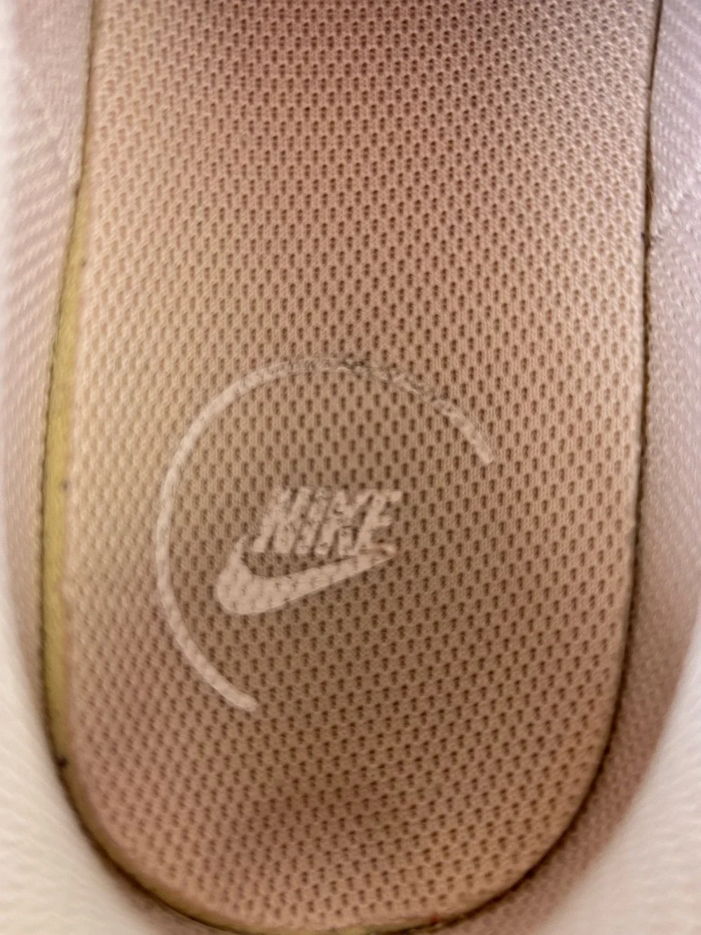 Nike Court Vision Alta LTR Soft Pink Chunky Platform Sneaker Women’s Size 9.5
